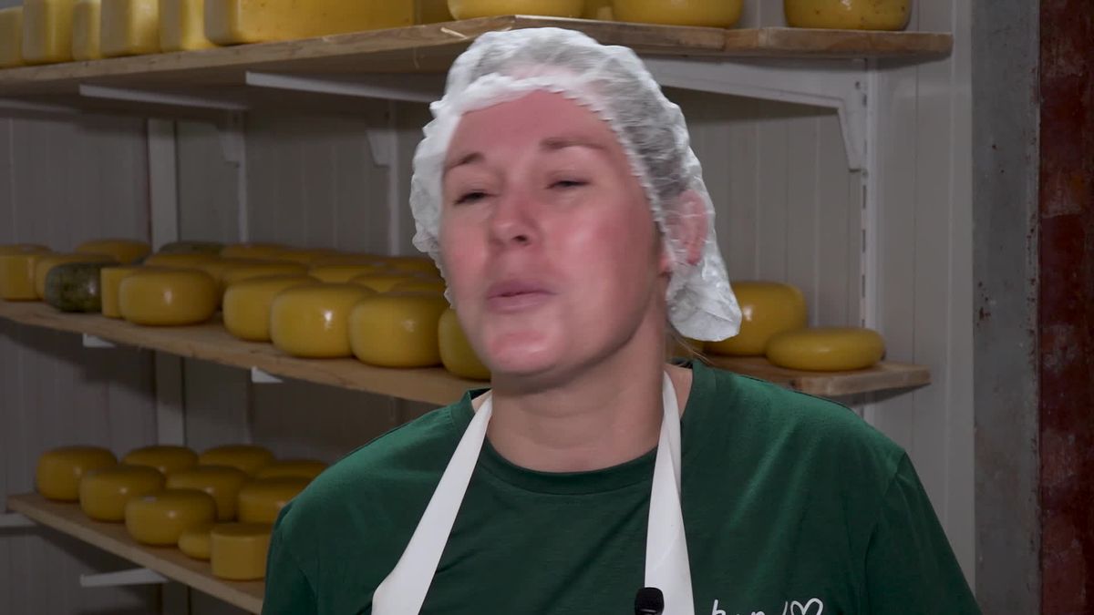Pamela van Wijhe uit Kuinre begon een kaasmakerij in de Kop van Overijssel.