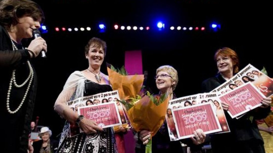 Van der Veer wint weer Songfestival