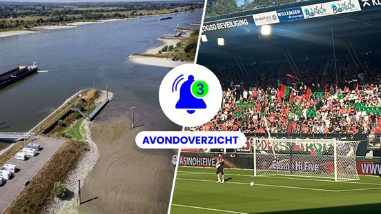 Steeds lager water, politie vindt mes na vechtpartij en NEC is er klaar voor op dinsdag 11 augustus