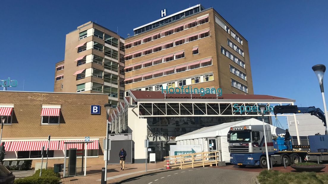 Ziekenhuis Bethesda in Hoogeveen raakte SEH en AZA kwijt (Rechten: RTV Drenthe/Karin Mulder)