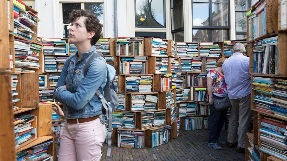 Ruim 125.000 mensen bezoeken Deventer Boekenmarkt