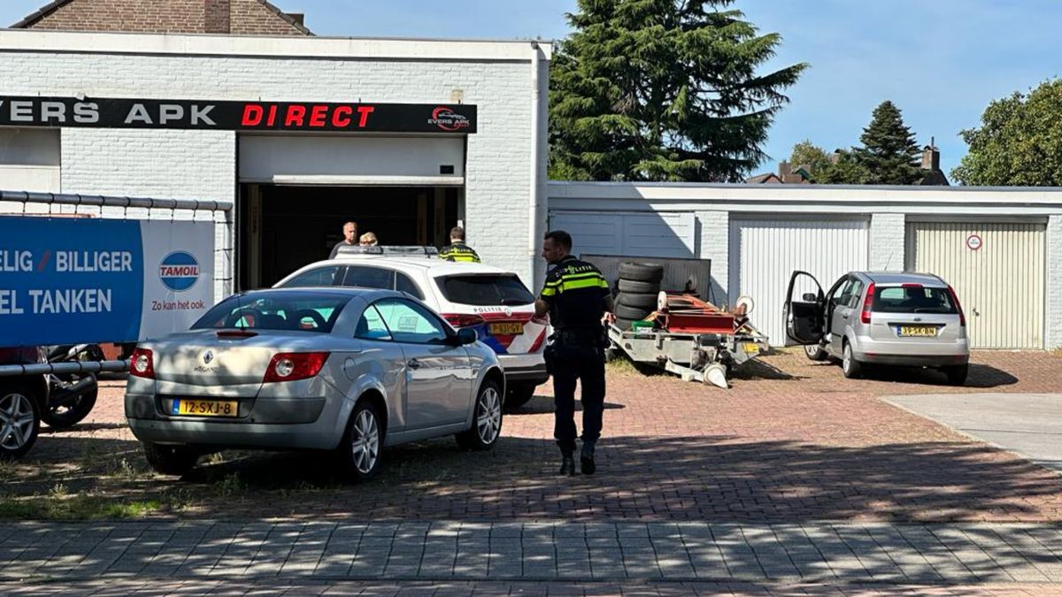 Gewonde bij overval op garage Kerkrade 1Limburg