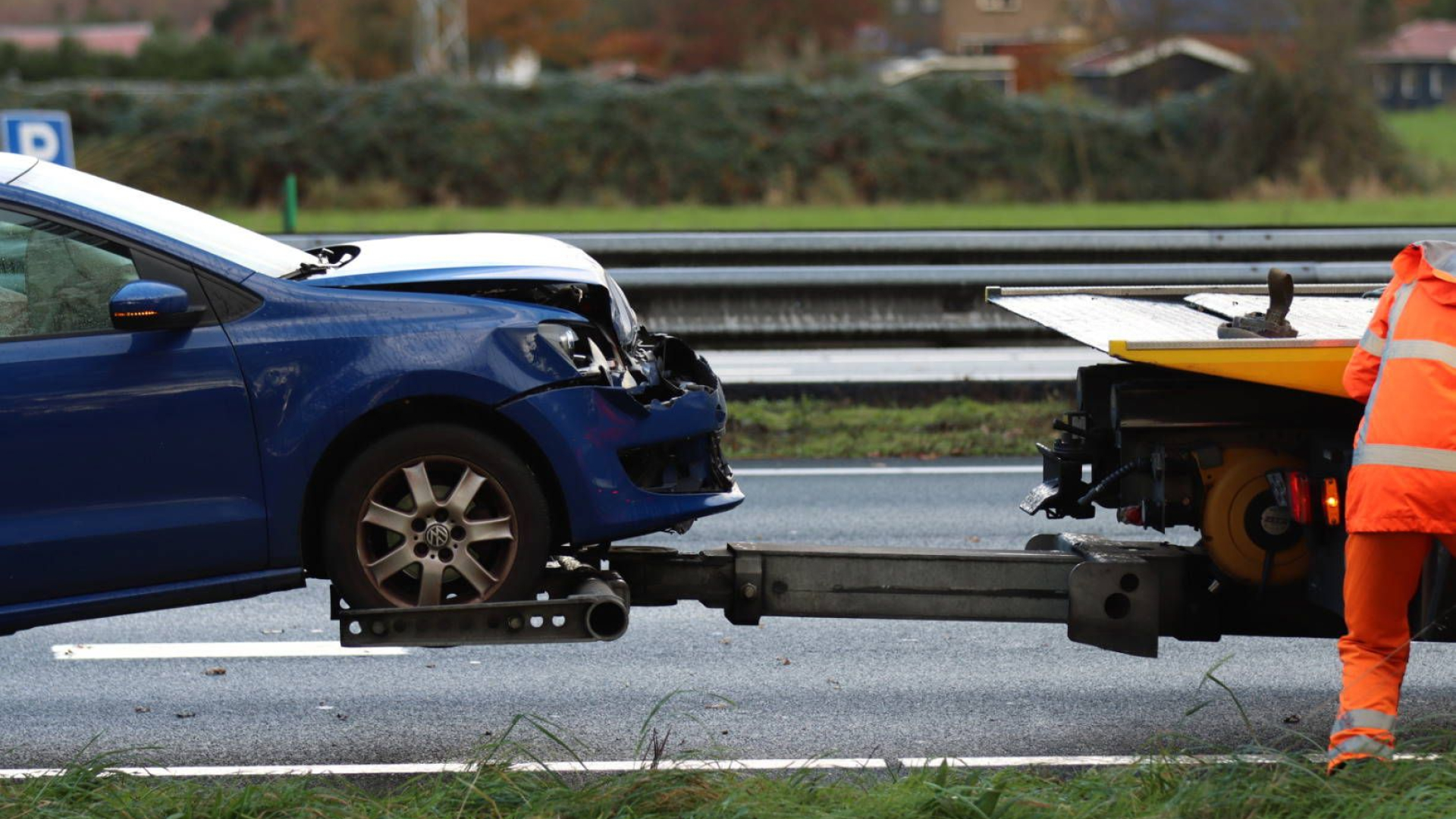 Opmerkelijke ochtend op de A30.