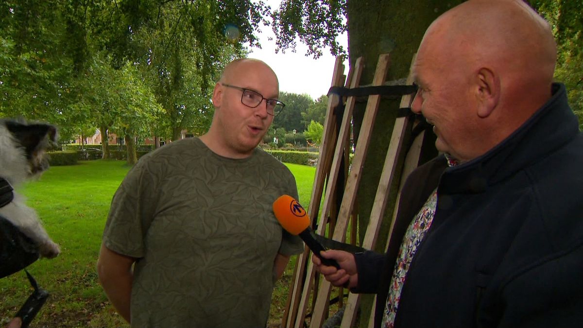Zo ging de oproep voor de beuk in Middelstum in Expeditie Grunnen