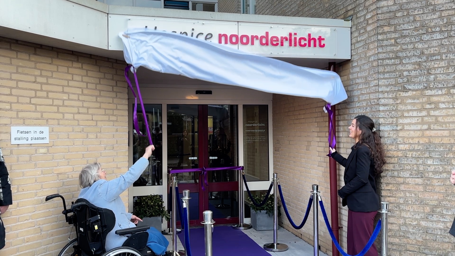 De opening van de nieuwe hospice