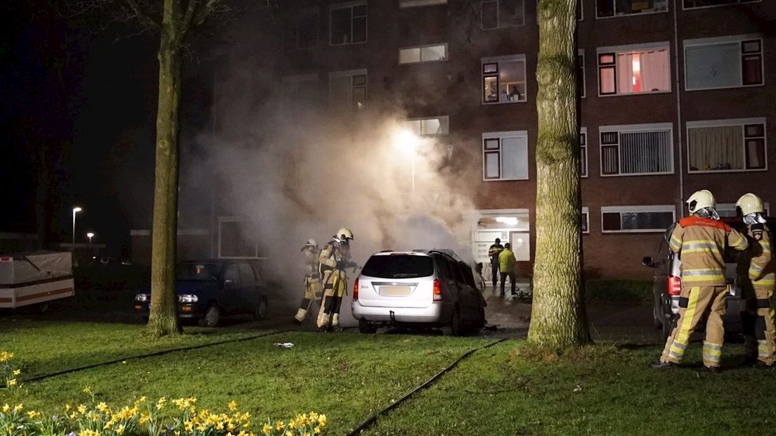 Autobrand in Deventer