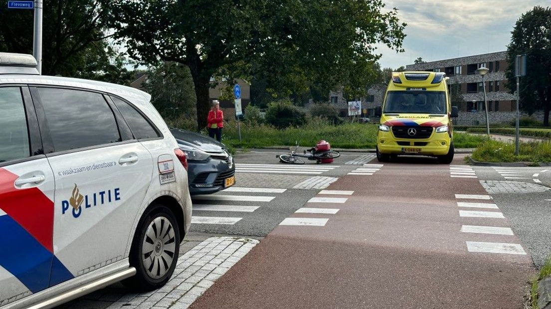 Fietser gewond bij aanrijding in Kampen