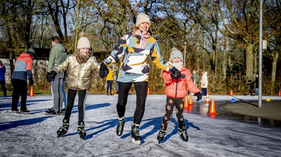 Ook op tweede kerstdag schaatsen op natuurijs