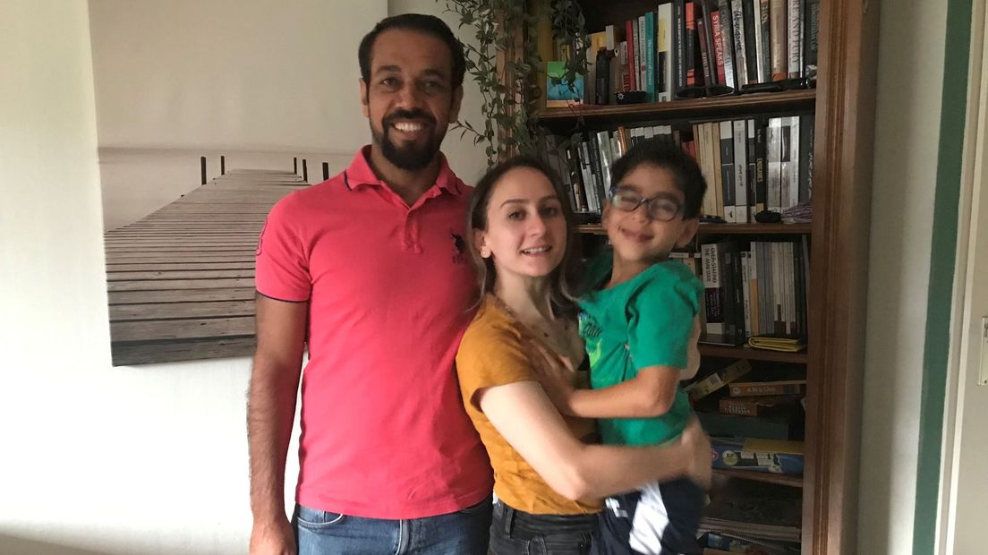 Ali Aljasem en zijn gezin