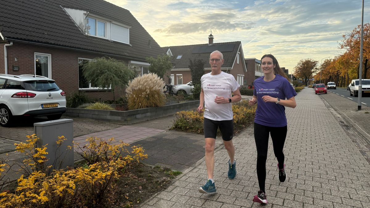 42 kilometer lopen na 42 jaar hersenschade: Aaldert doet 'levensloop' met dochter Marjolein