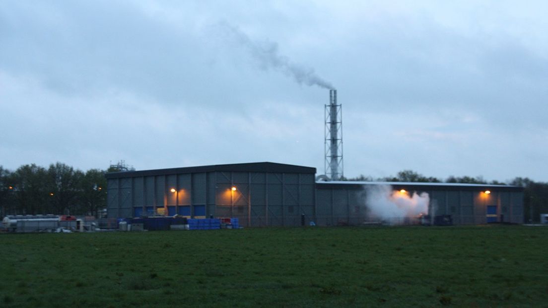 De fabriek op het bedrijventerrein in Wijster
(Rechten: stichting Veilig ETP)