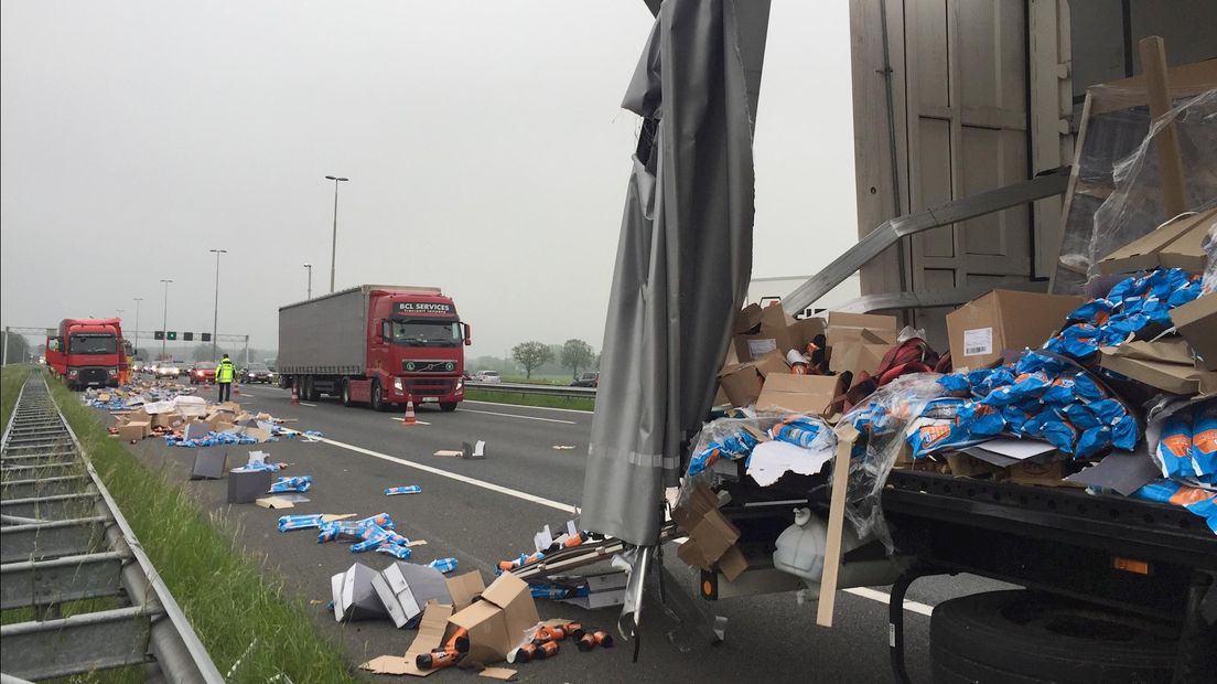 Ravage op A1 bij Deventer