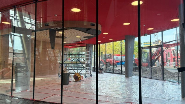 De nieuwe zaal 'Toon' in de vernieuwde Harmonie
