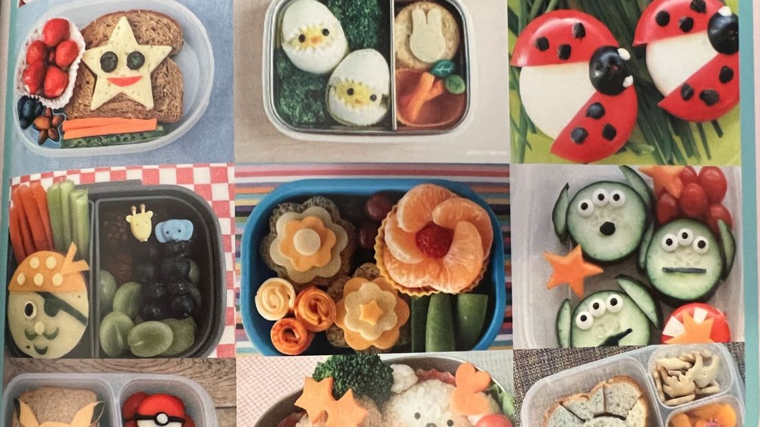 Vrolijke recepten voor een gezonde schoollunch in de lunchpocket