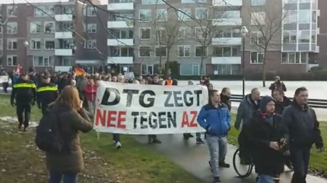 Eerdere actie van Pegida in Apeldoorn