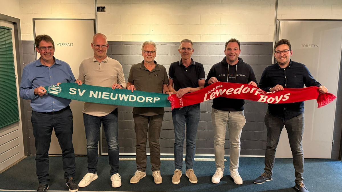 Lewedorpse Boys en Nieuwdorp gaan nieuwe samenwerking aan: 'Van levensbelang voor beide verenigingen