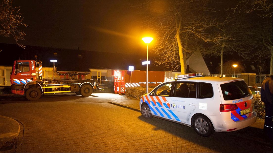Woningbrand aan Kolbleikolk in Zwolle