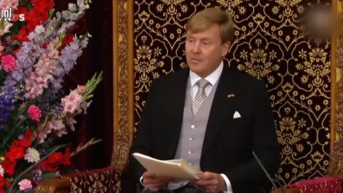 Volgens de Troonrede staat Nederland er nu veel beter voor - L1
