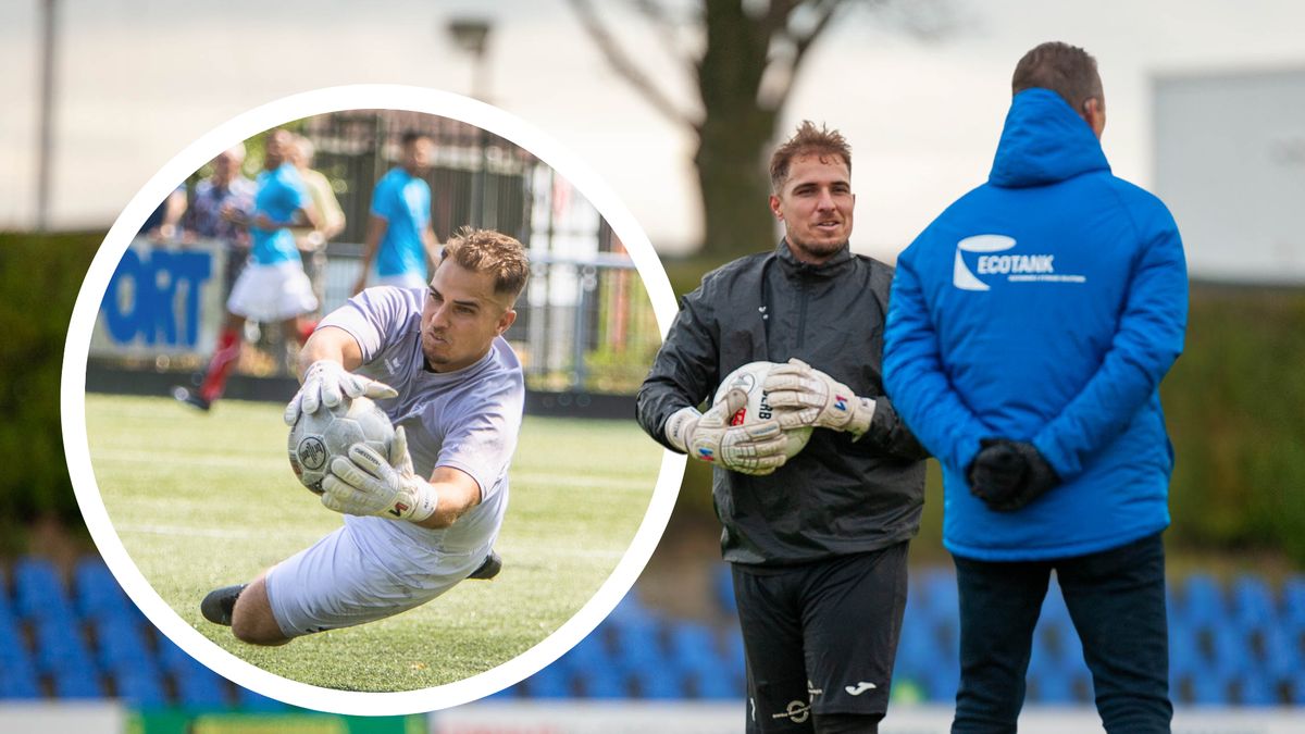 Keeper Matthew Lentink vertrekt na zes jaar bij GOES: 'Ik word nu ineens opzij geschoven'