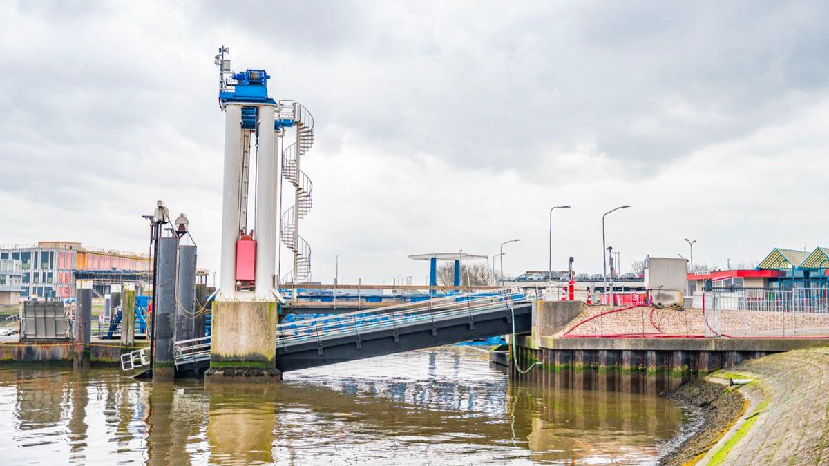 Lauwersoog ferry port car bridge malfunction leaves vehicles stranded – RWS working on temporary solution