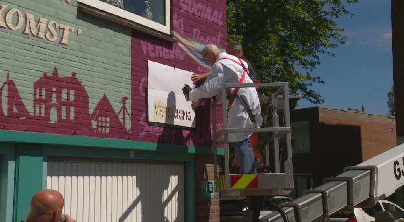 Boargemaster Fred Veenstra oan 'e slach