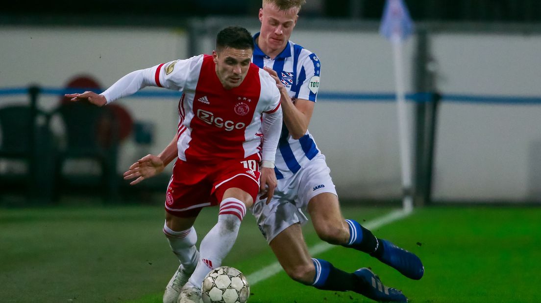 voetbal Jan Paul van Hecke SC Heerenveen Ajax KNVB Beker