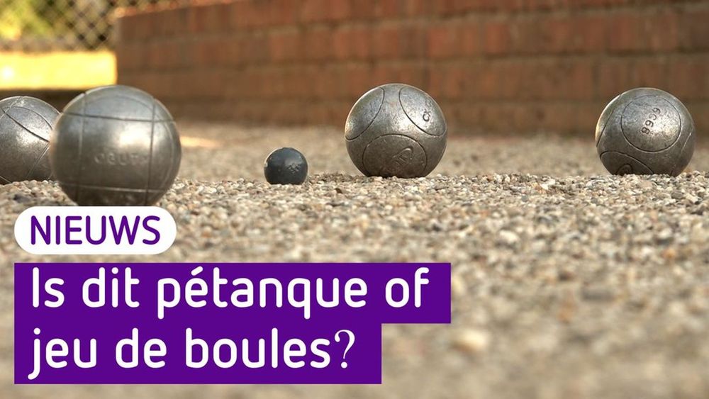 Het verschil tussen pétanque en jeu de boules - Omroep Gelderland