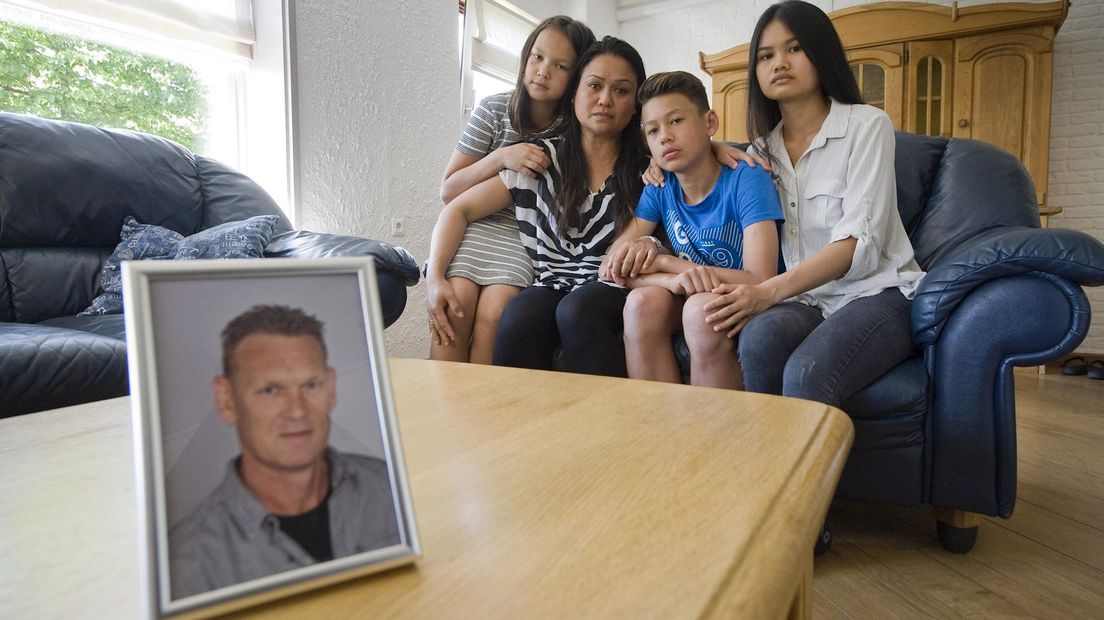 De familie van de vastgehouden zeeman Gert Oonk