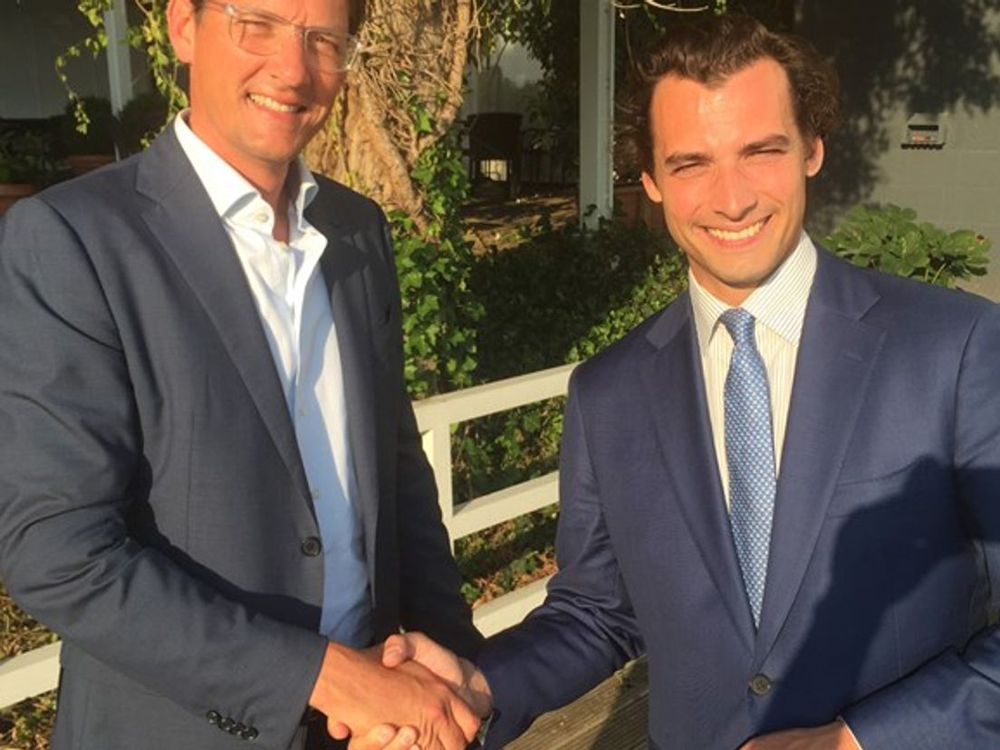 Joost Eerdmans en Thierry Baudet (archieffoto)