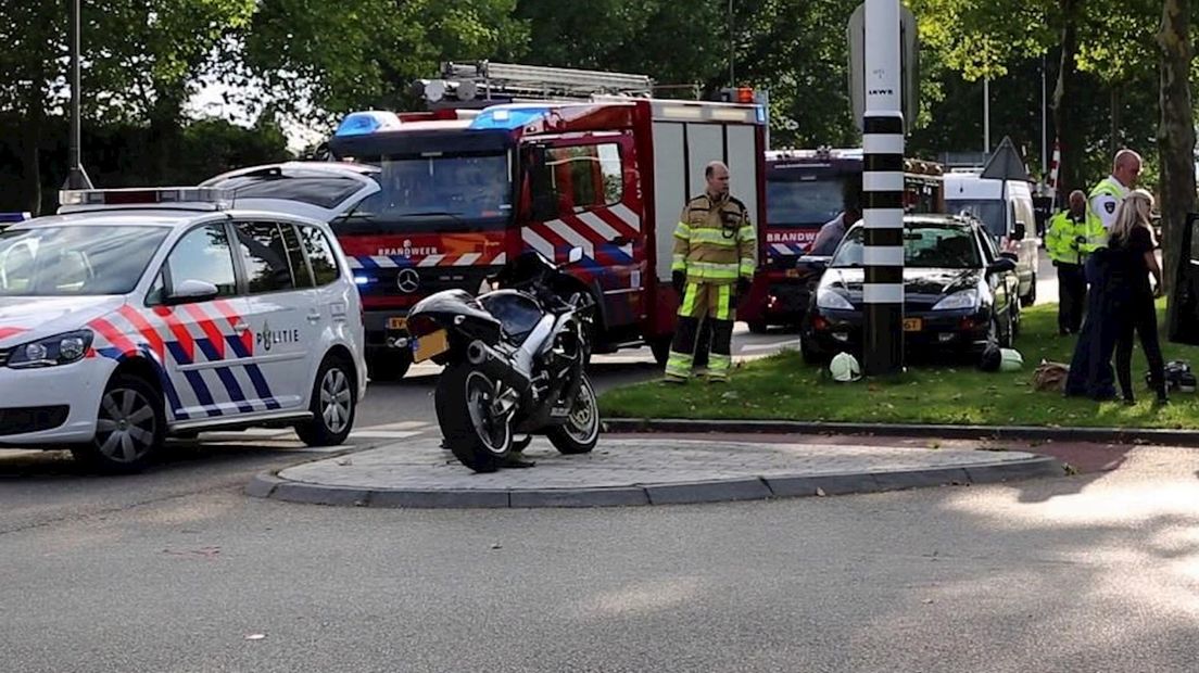 Man opgepakt na ongeluk in Zwolle