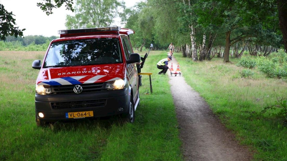 Drone ingezet bij zoektocht