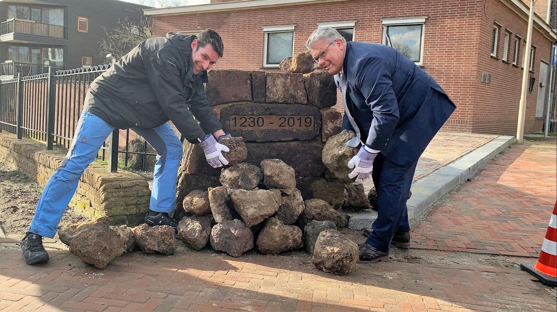 Stadsmuur Hardenberg in ere hersteld