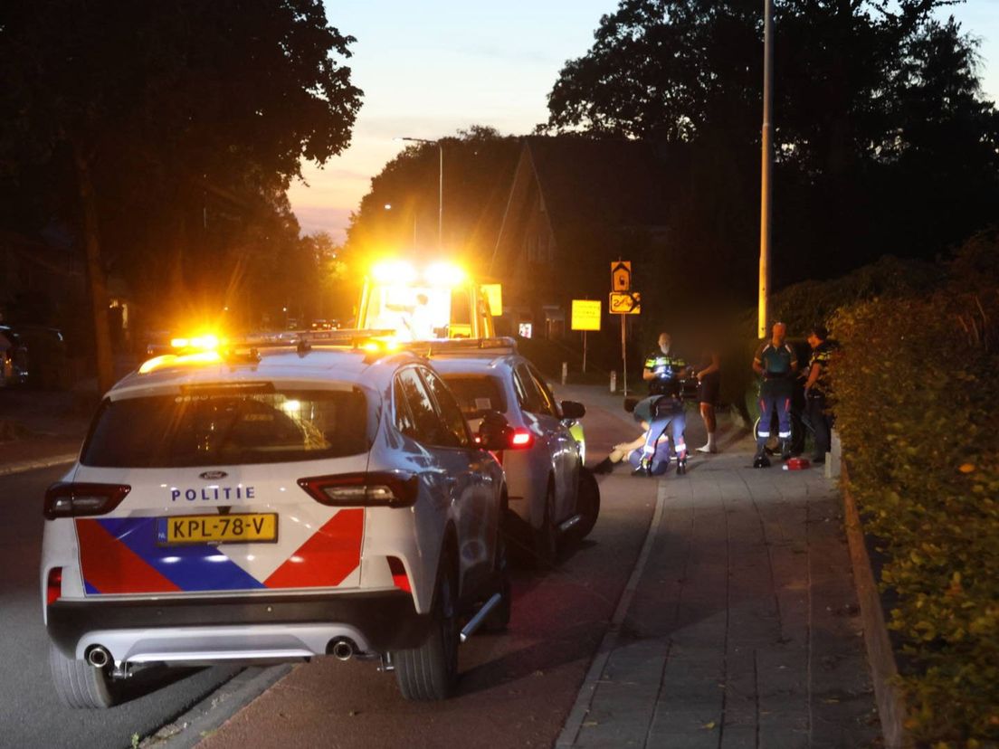 Ook de politie kwam ter plaatse.