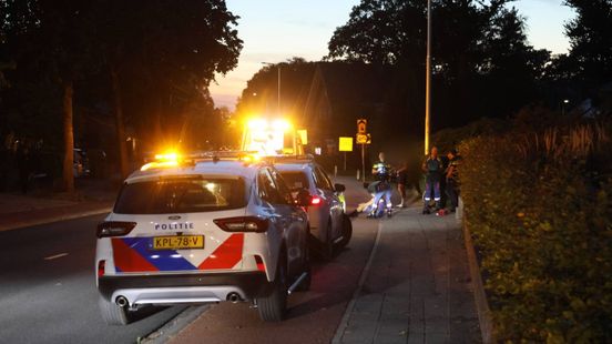 Wielrenner naar ziekenhuis na harde val