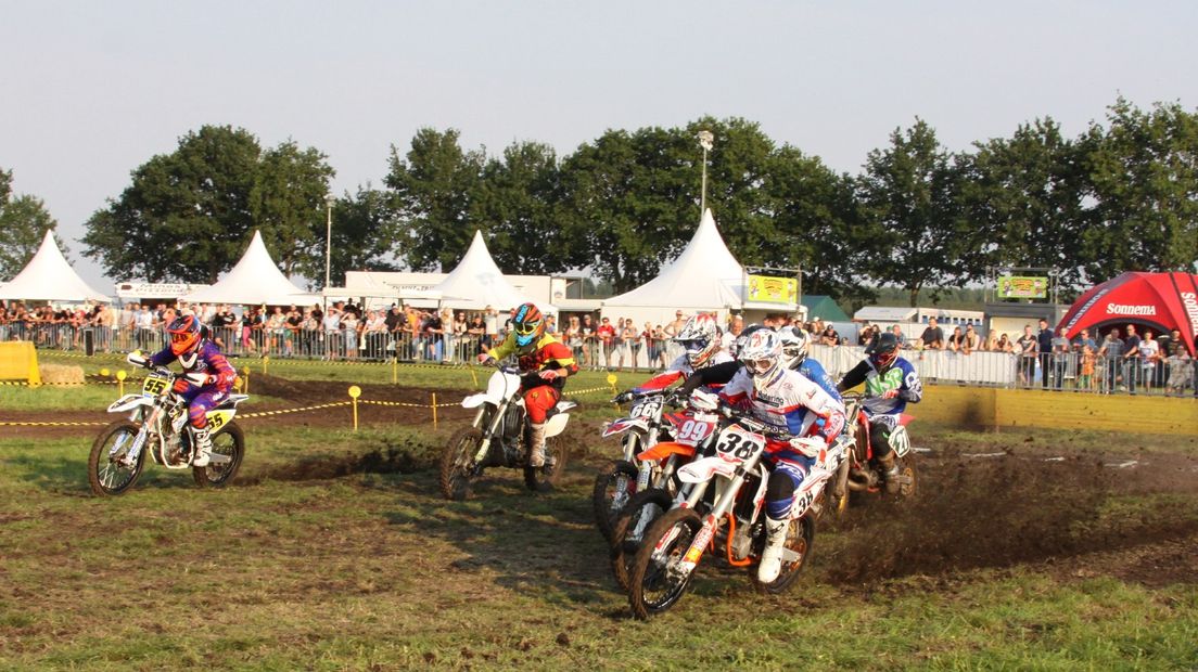 Motocross op het Boerenrock Festival