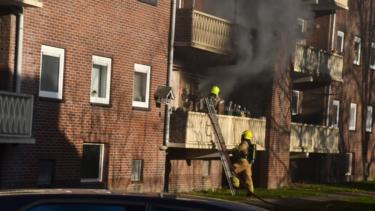 Brand in appartement Venlo