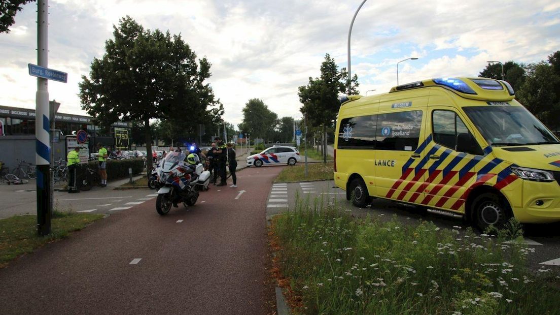 Gewonde bij ongeluk in Zwolle