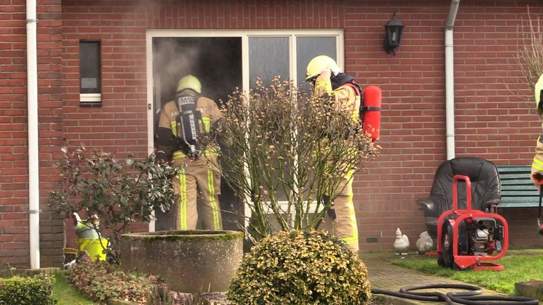 Brandje in Beuningen