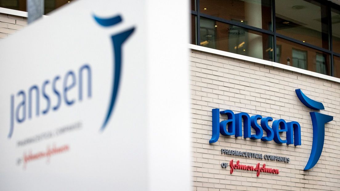 Het farmaceutische bedrijf Janssen in Leiden