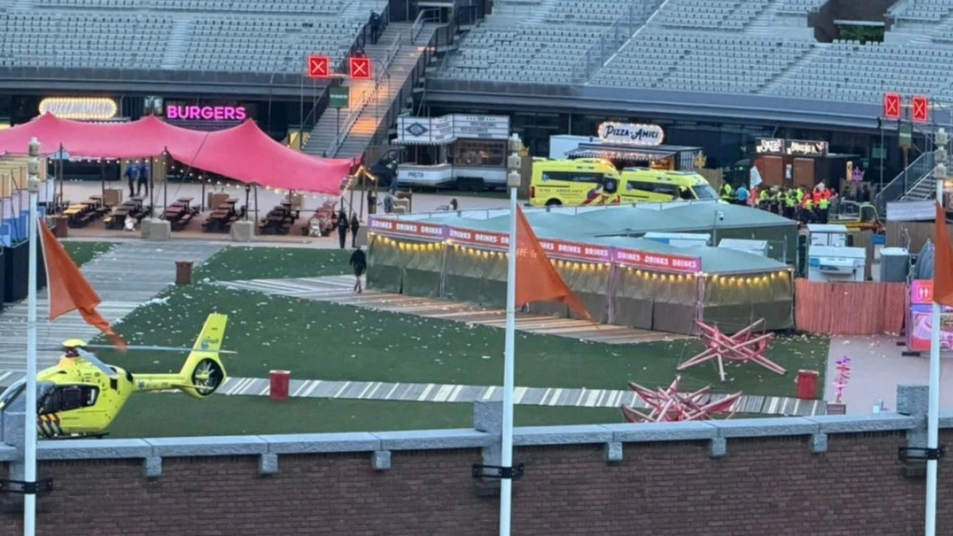 Twee verdachten zijn aangehouden voor de steekpartij.