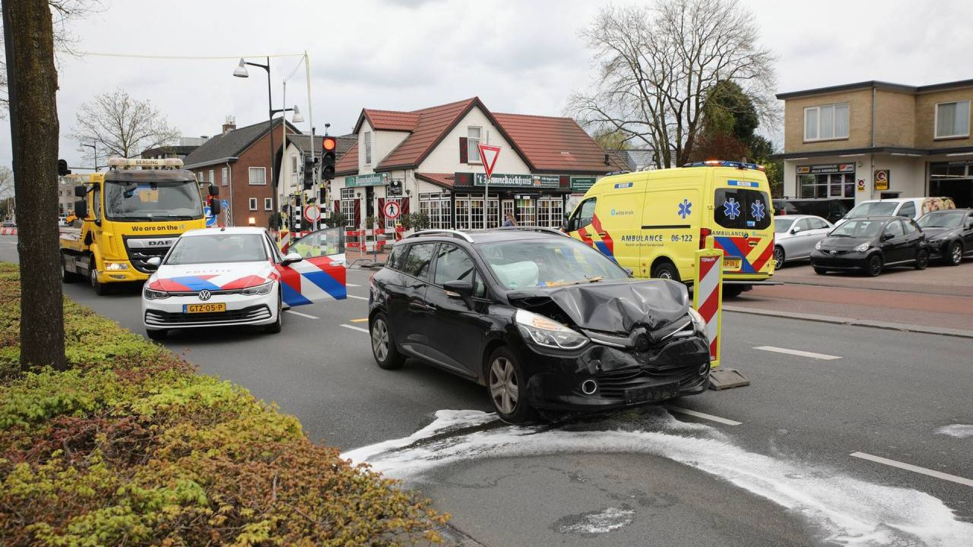 Forse schade na aanrijding