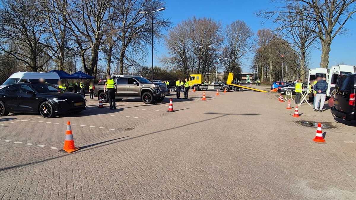 Grote controle tegen ondermijning: 44.000 euro geïnd en twaalf auto's afgepakt