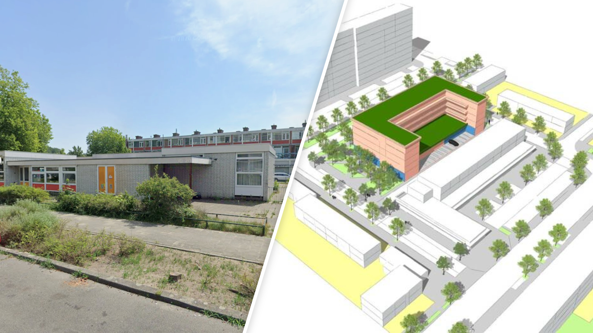 Oud schoolgebouw in Overvecht maakt plaats voor 40 ouderenwoningen