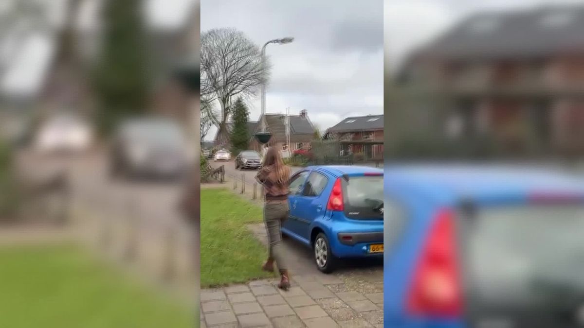 Bram stapte gelijk de fiets op toen hij de appjes onder ogen kreeg.