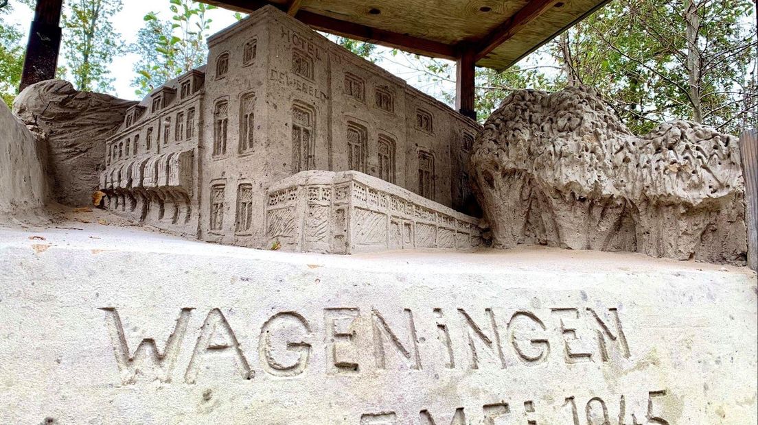 Zandsculpturen in het Kuinderbos