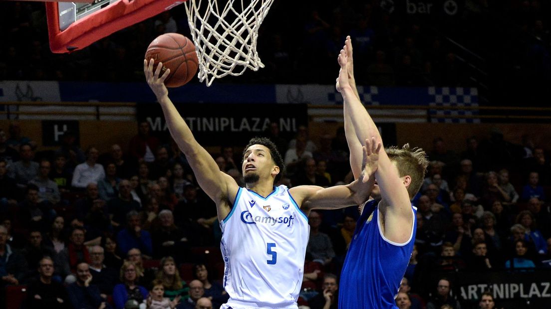 Leon Williams in actie namens Donar