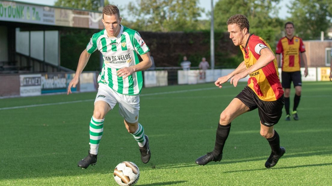 Kloetinge wint in blessuretijd en is ronde verder