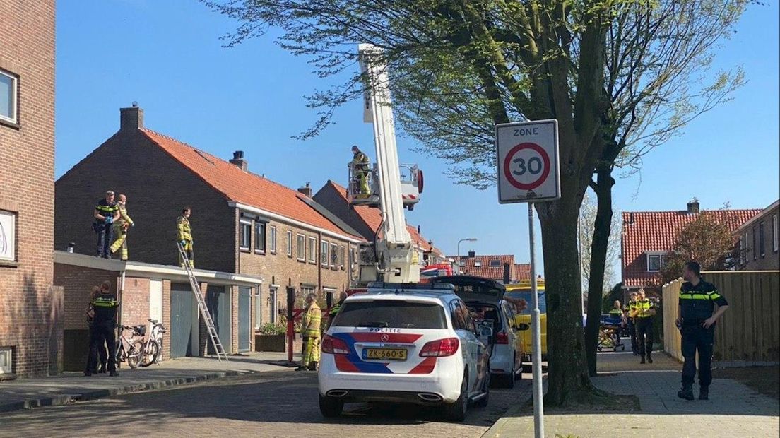 De vrouw raakte gewond bij de sprong of val in Deventer