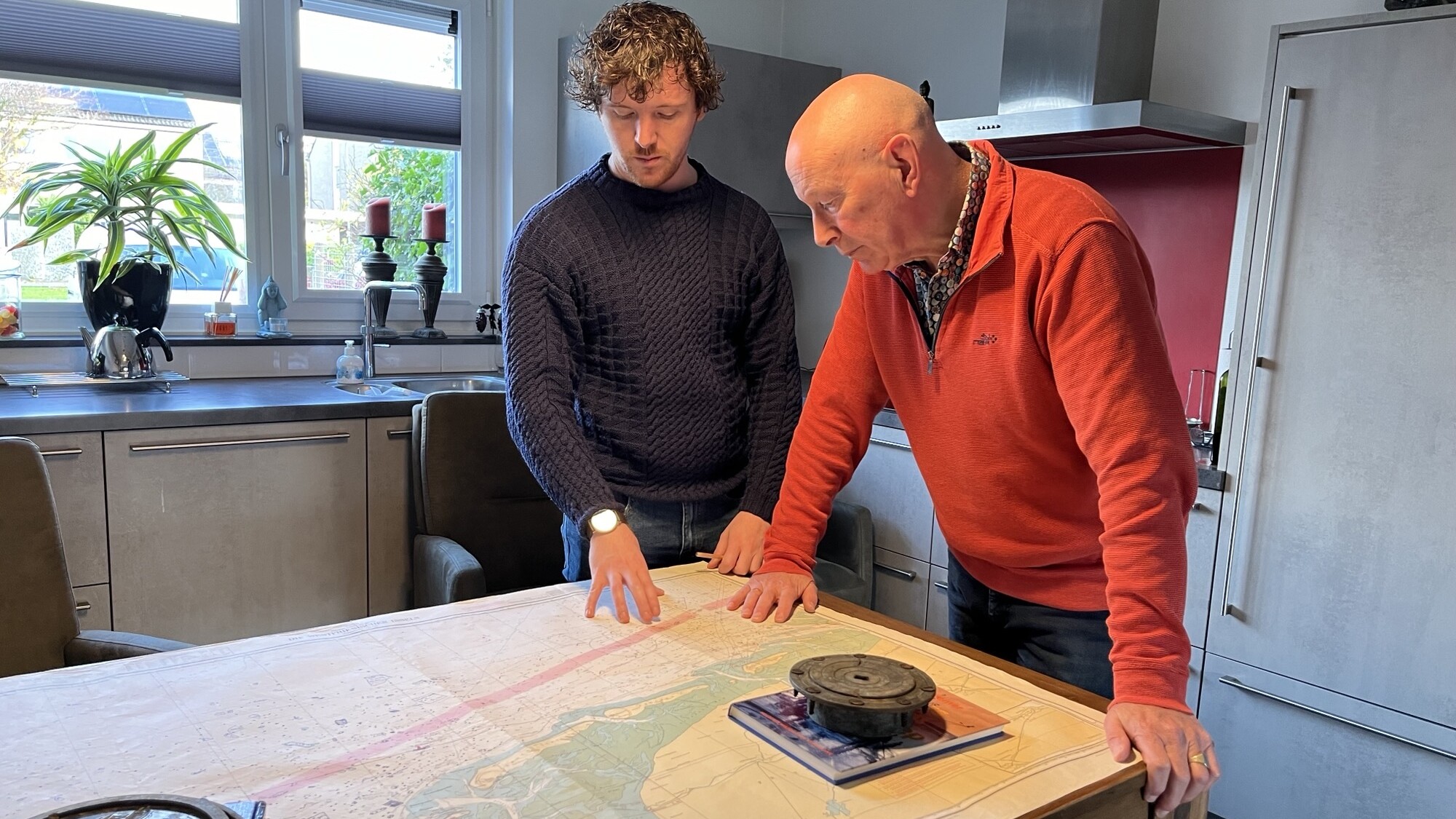 Cees Meeldijk en Gert Overeem fan Stichting OMV