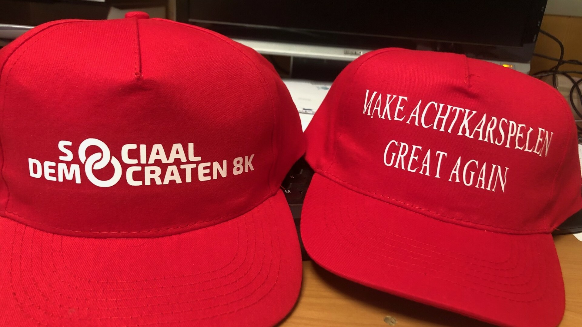 Het blijft bij mooie petjes voor Sociaal Democraten Achtkarspelen